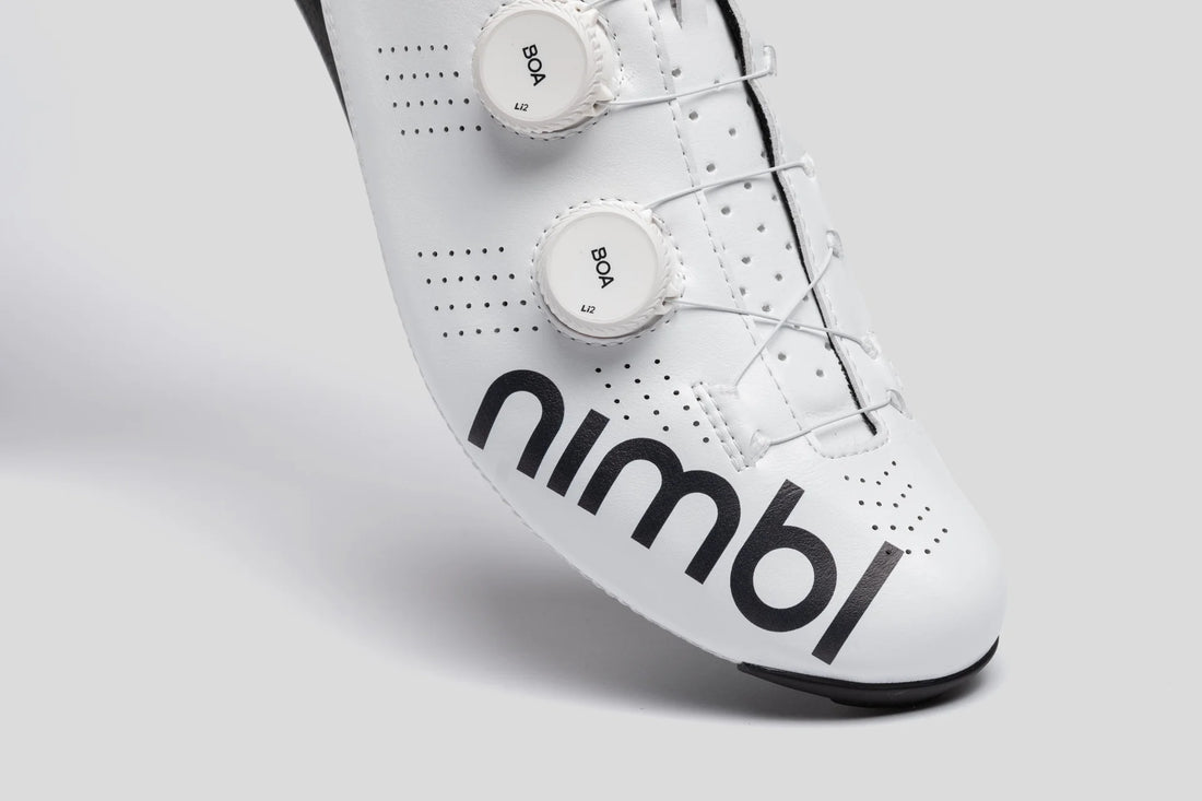 Chaussures Nimbl Exceed Road Chaussures Route Tout Blanc