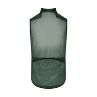 Café du Cycliste Petra Men's Superlight Gilet Windweste Mountain Green