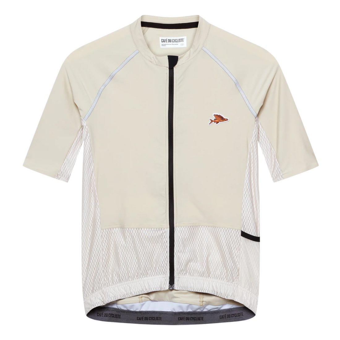 Café du Cycliste Magda Men's Jersey Radtrikot Chalk