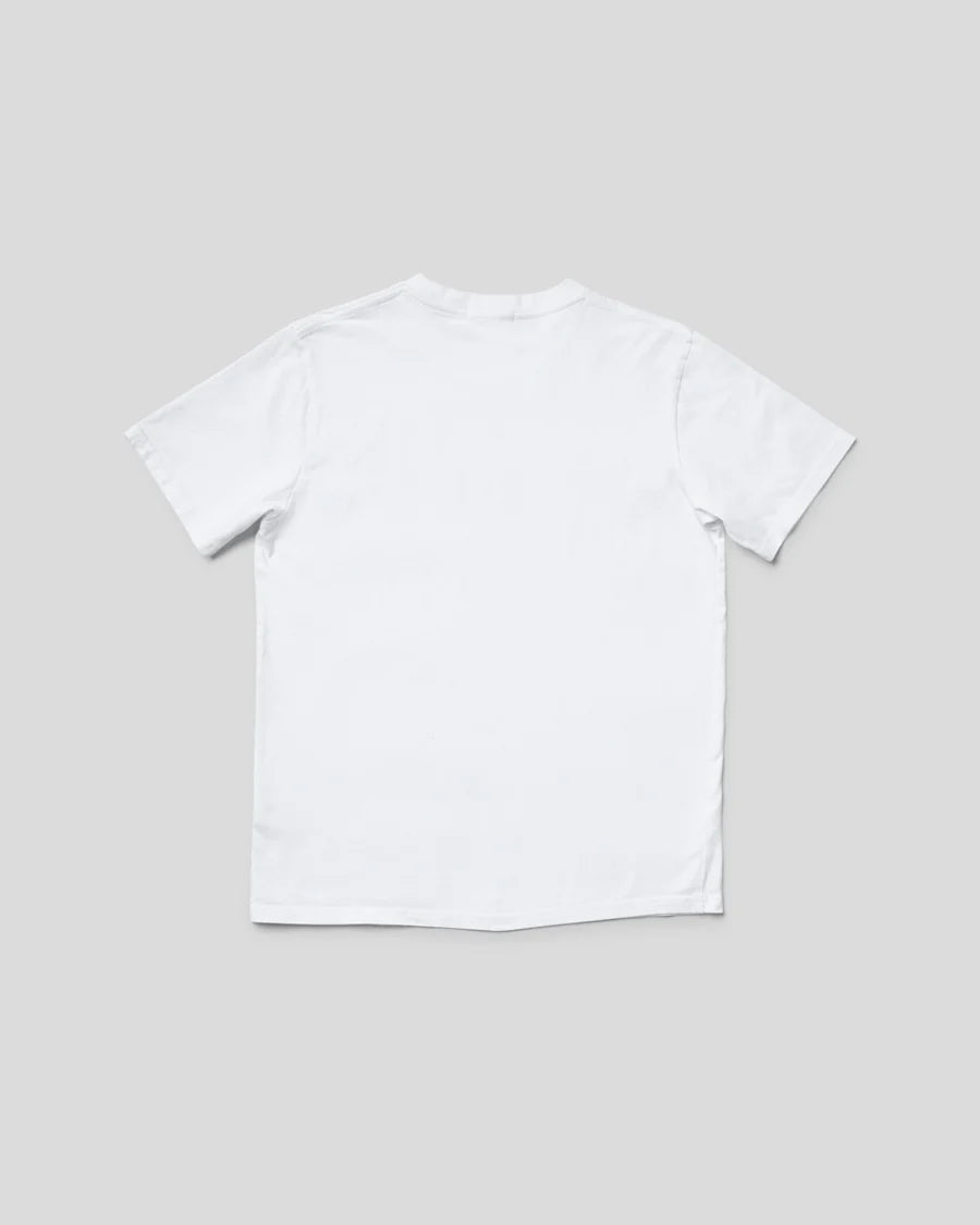 Fingerscrossed Tee Classic Logo Unisex T-Shirt White