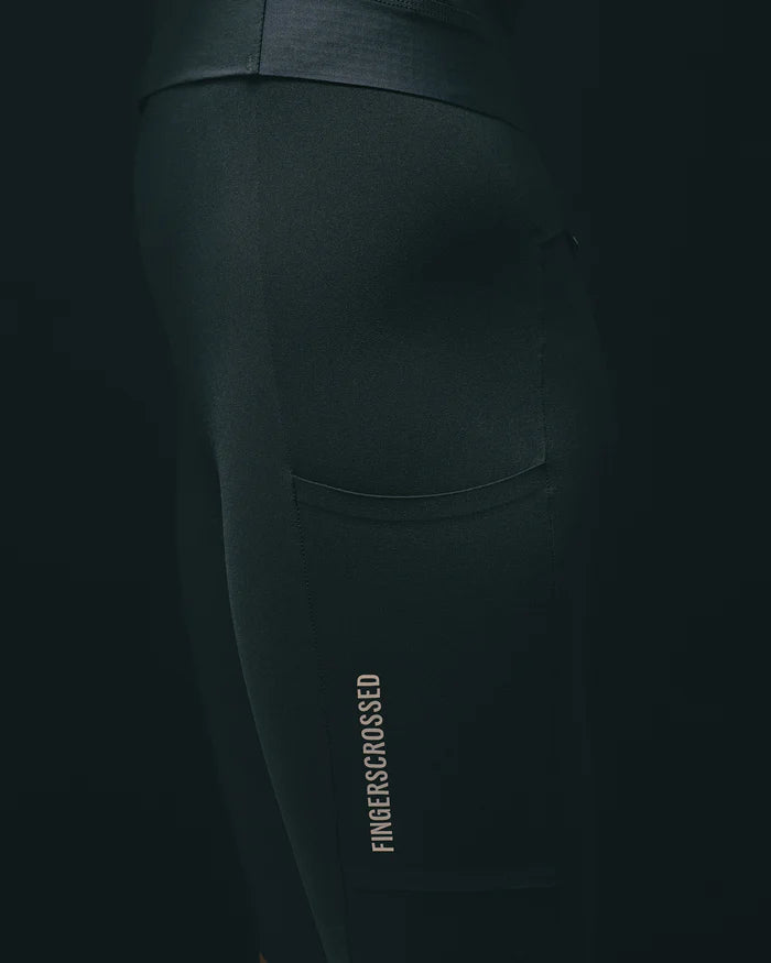fahrradständer fingers crossed Fingercrossed Companion Bib Women Radhose Black – VELART