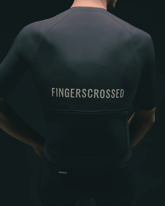 Fingercrossed Companion Jersey Men Radtrikot Black