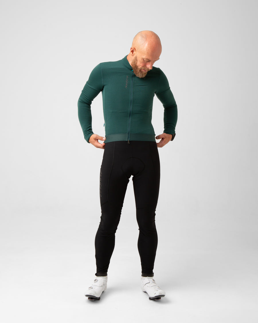 Isadore Men's Signature Deep Winter Long Sleeve Jersey Sea Moss