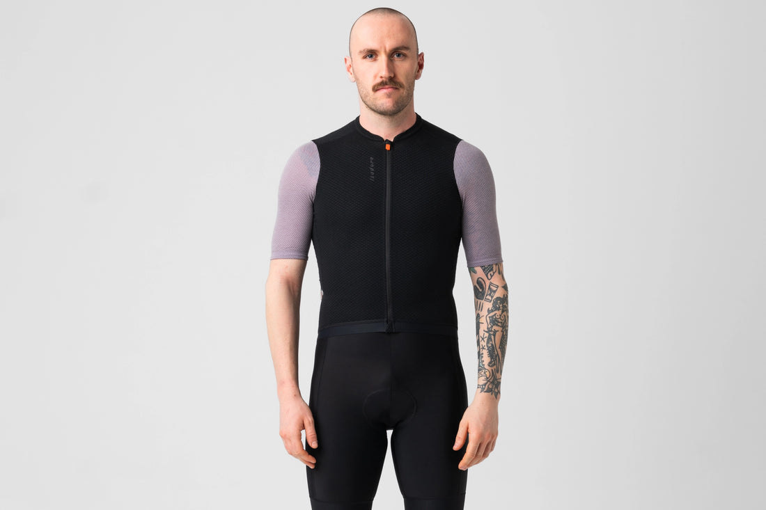 Isadore Signature Merino Air Jersey Radtrikot Anthracite