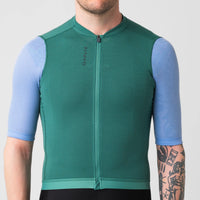 Isadore Signature Merino Air Jersey Radtrikot Green Bottle