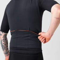 Isadore Signature Merino Tech Jersey Radtrikot Anthracite