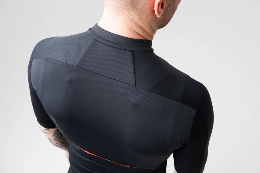 Isadore Signature Merino Tech Jersey Radtrikot Anthracite