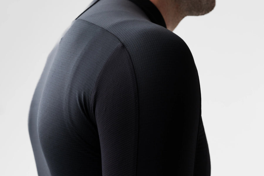 Isadore Signature Merino Tech Jersey Radtrikot Anthracite