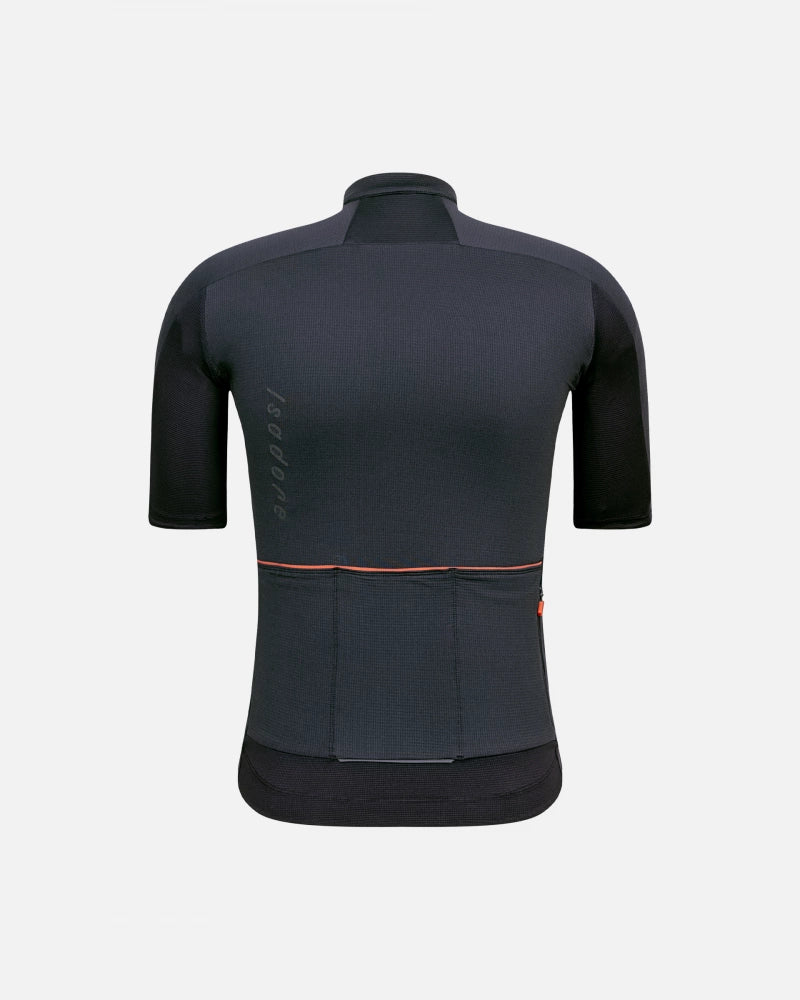 Isadore Signature Merino Tech Jersey Radtrikot Anthracite