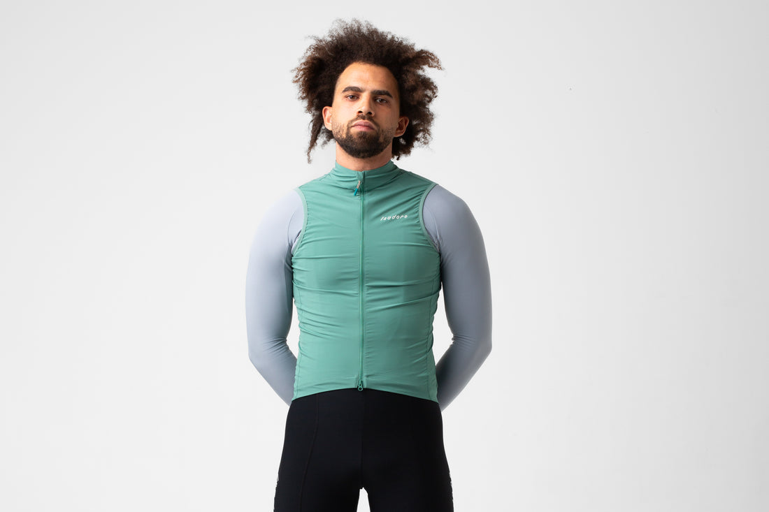 Isadore Men's Debut Wind Gilet Frosty Spruce