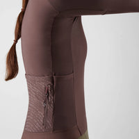 Pedaled Odyssey Women's Long Sleeve Jersey Radtrikot langarm Brown