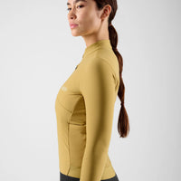 Pedaled Odyssey Women's Long Sleeve Jersey Radtrikot langarm Light Green