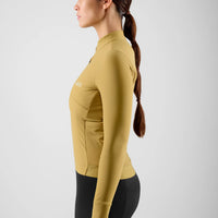 Pedaled Odyssey Women's Long Sleeve Jersey Radtrikot langarm Light Green
