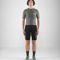 Pedaled Odyssey Women's Jersey Radtrikot Dark Grey
