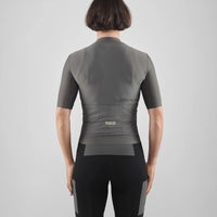 Pedaled Odyssey Women's Jersey Radtrikot Dark Grey