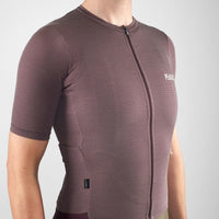 Pedaled Women's Odyssey Delta Jersey Radtrikot Burgundy