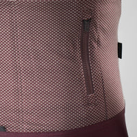Pedaled Women's Odyssey Delta Jersey Radtrikot Burgundy