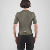 Pedaled Women's Odyssey Delta Jersey Radtrikot Military Green