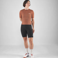 Pedaled Women's Odyssey Delta Jersey Radtrikot Orange