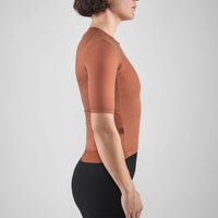 Pedaled Women's Odyssey Delta Jersey Radtrikot Orange