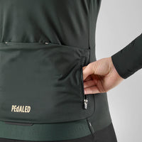 Pedaled Element Women's Long Sleeve Jersey Radtrikot langarm Black