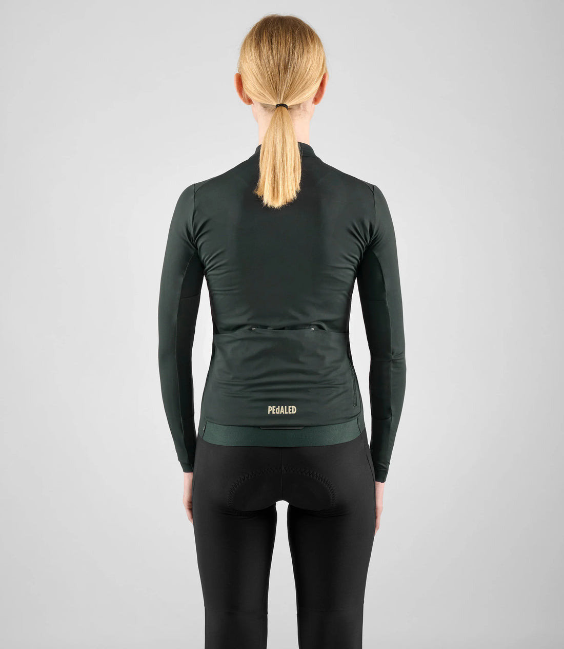 Pedaled Element Women's Long Sleeve Jersey Radtrikot langarm Black