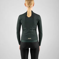 Pedaled Element Women's Long Sleeve Jersey Radtrikot langarm Black