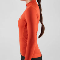 Pedaled Element Women's Long Sleeve Jersey Radtrikot langarm Red