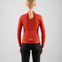 Pedaled Element Women's Long Sleeve Jersey Radtrikot langarm Red