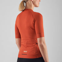 Pedaled Element Lightweight Women's Jersey Radtrikot Brick Red