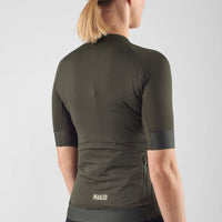 Pedaled Element Lightweight Women's Jersey Radtrikot Dark Grey