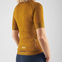 Pedaled Element Lightweight Women's Jersey Radtrikot Mustard