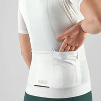 Pedaled Women's Element Mesh Jersey Radtrikot Light Grey