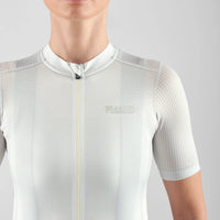 Pedaled Women's Element Mesh Jersey Radtrikot Light Grey