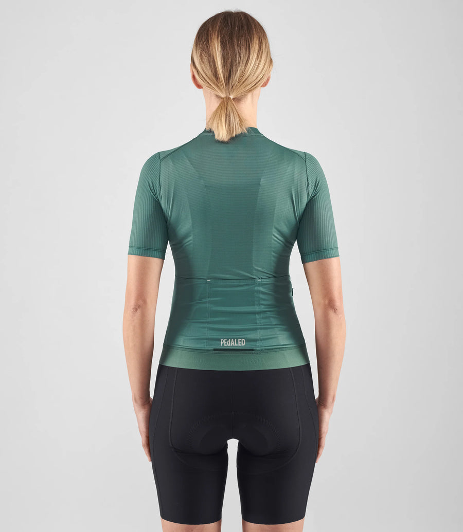 Pedaled Women's Element Mesh Jersey Radtrikot Stormy Sea