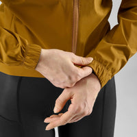 Pedaled Element Waterproof Women's Jacket Regen Fahrradjacke Mustard