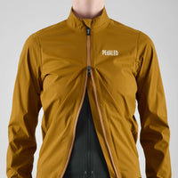 Pedaled Element Waterproof Women's Jacket Regen Fahrradjacke Mustard