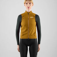 Pedaled Element Women's Waterproof Vest Wasserdichte Weste Mustard