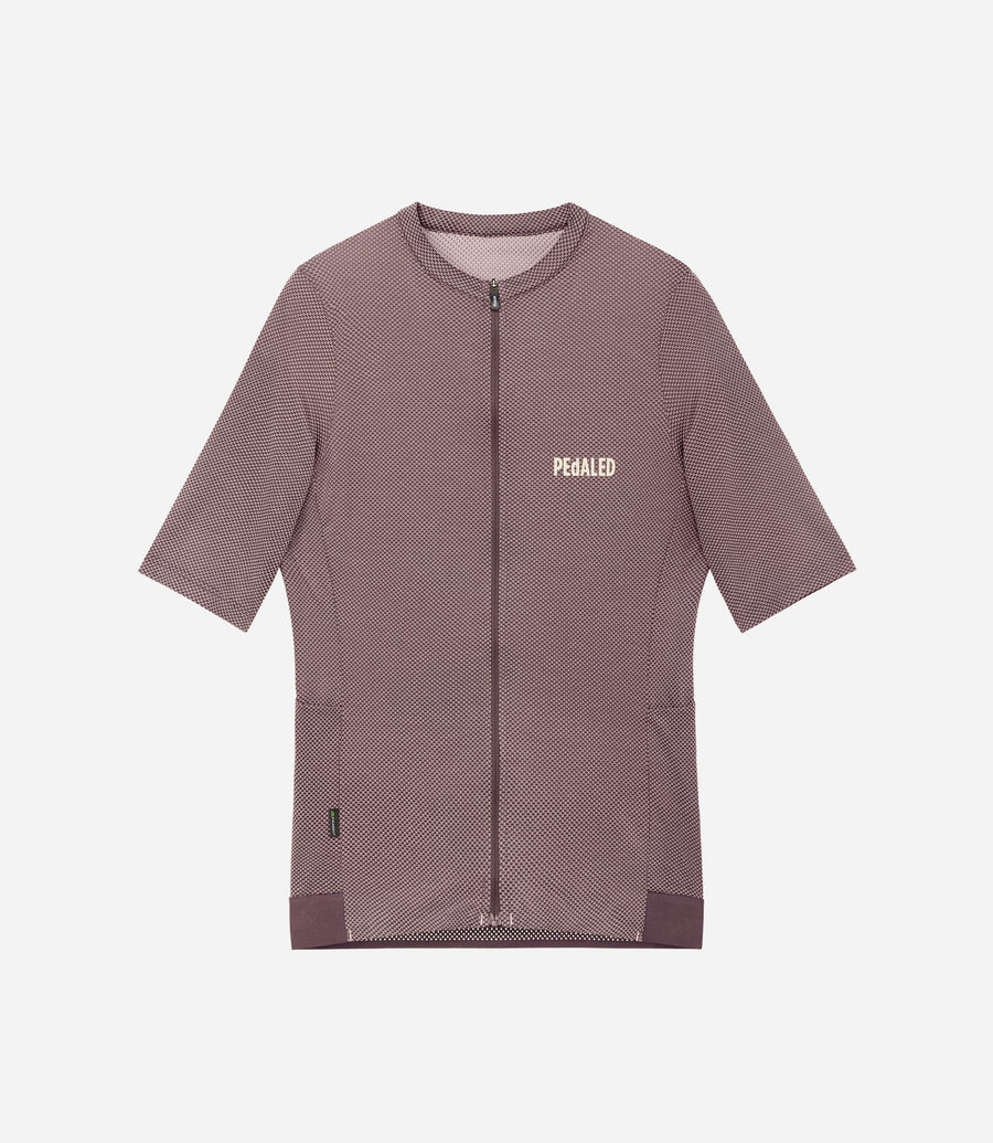 Pedaled Women's Odyssey Delta Jersey Radtrikot Burgundy