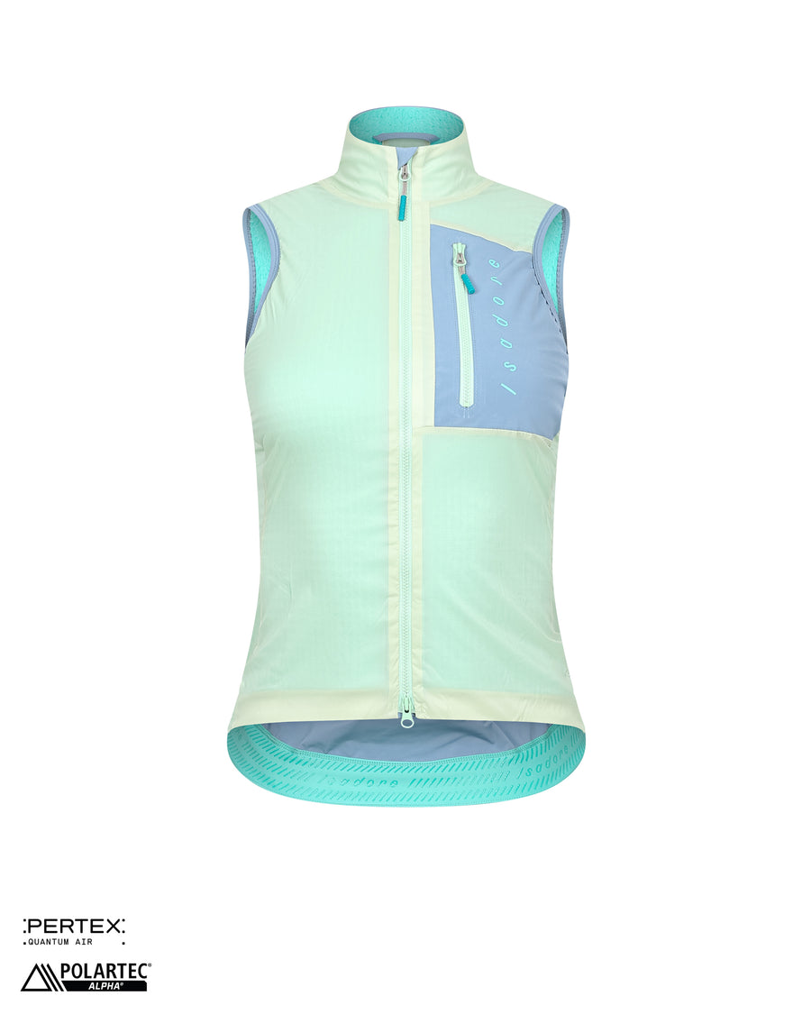 Isadore Women's Alternative Insulated Vest Seafoam Green