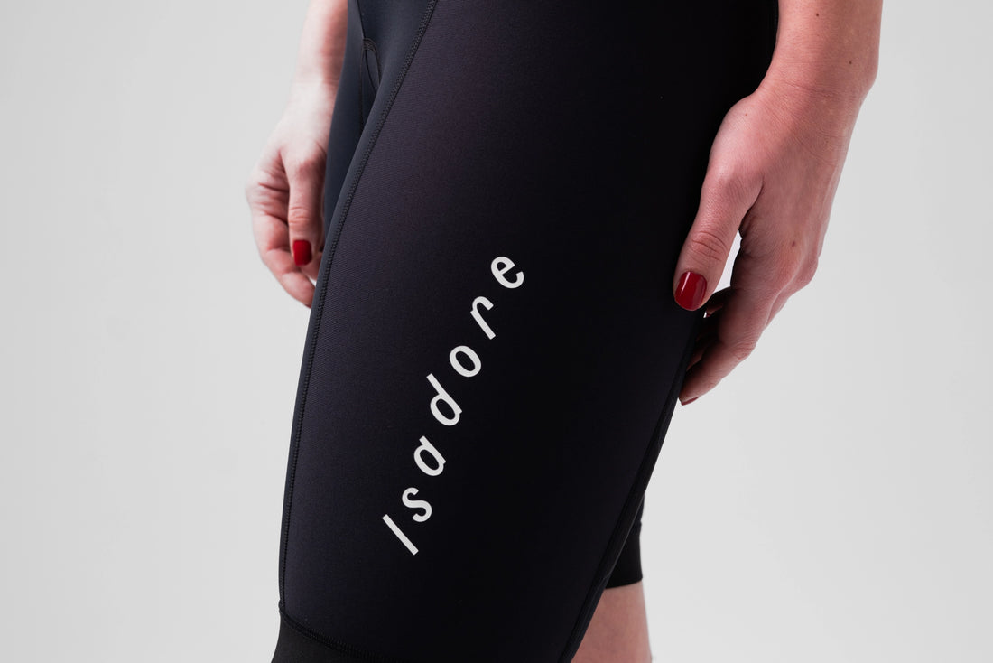 Isadore Debut Women's Shorts Fahrradhose Black & White