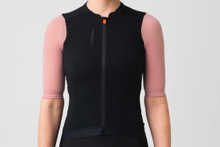 Isadore Signature Merino Air Women's Jersey Radtrikot Anthracite