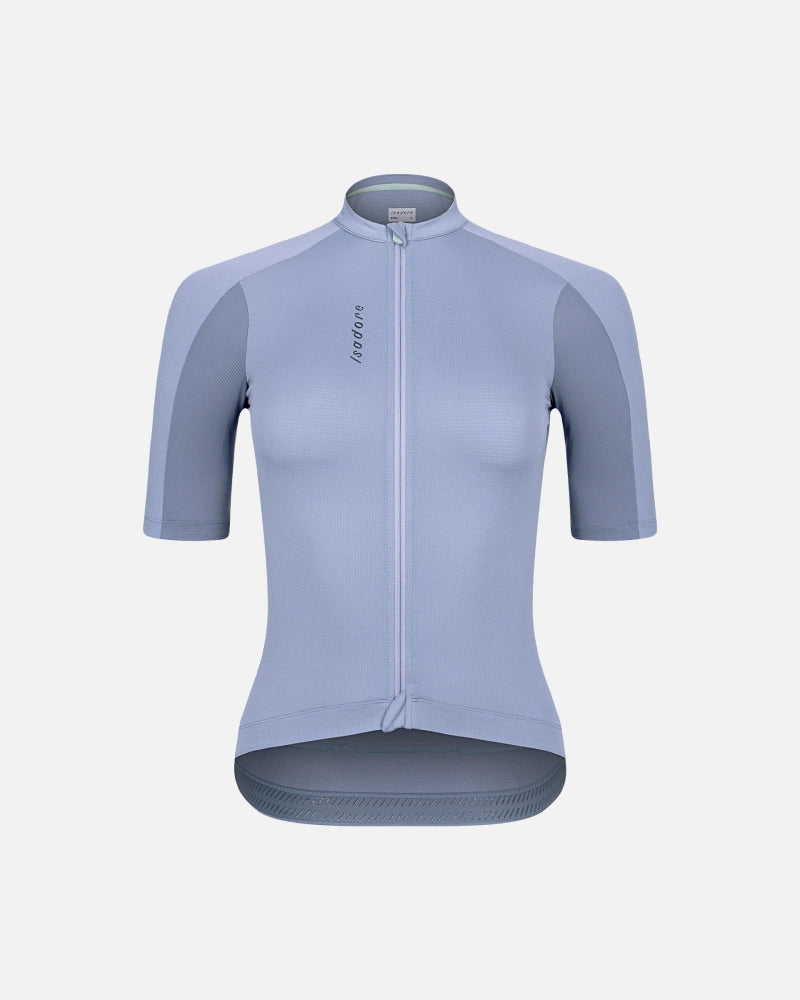 Isadore Signature Merino Tech Women's Jersey Radtrikot Tempest