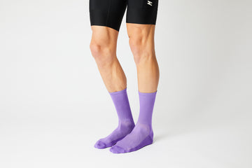 Fingercrossed Classics Socks Chaussettes de cyclisme lilas