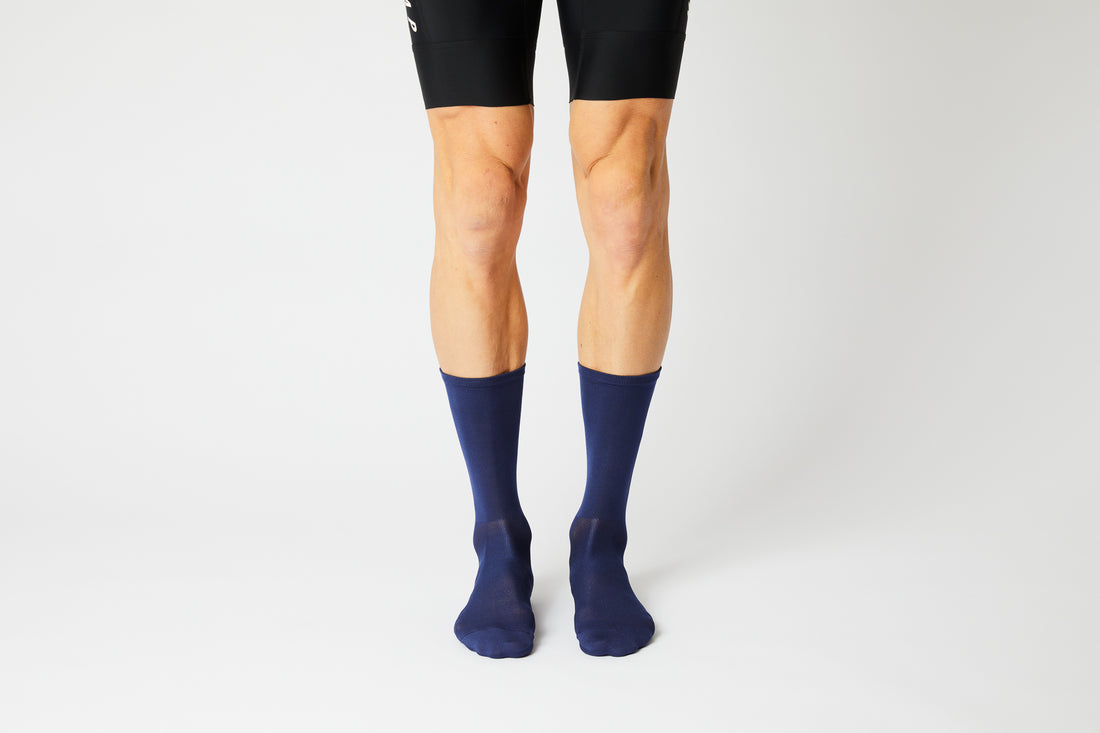 Fingercrossed Classics Socks chaussettes de cyclisme indigo