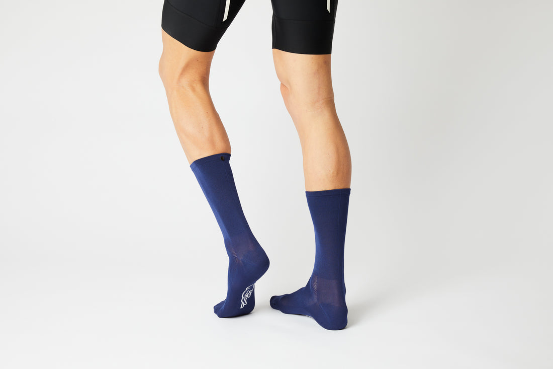 Fingercrossed Classics Socks chaussettes de cyclisme indigo