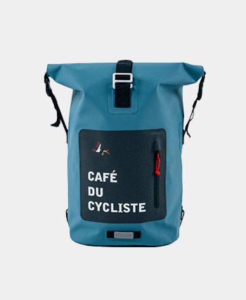 Café du Cycliste Backpack Waterproof Rucksack Bleu Clair