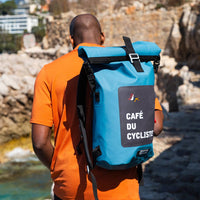 Café du Cycliste Backpack Waterproof Rucksack Bleu Clair