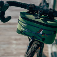 Café du Cycliste Handlebar Bag Waterproof Handlebar Bag Radtasche Khaki