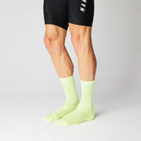 Fingercrossed Classics Socks chaussettes de cyclisme fluo